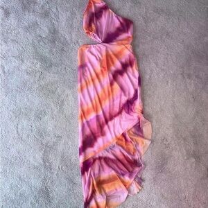 Boohoo Pink Satin Fabric